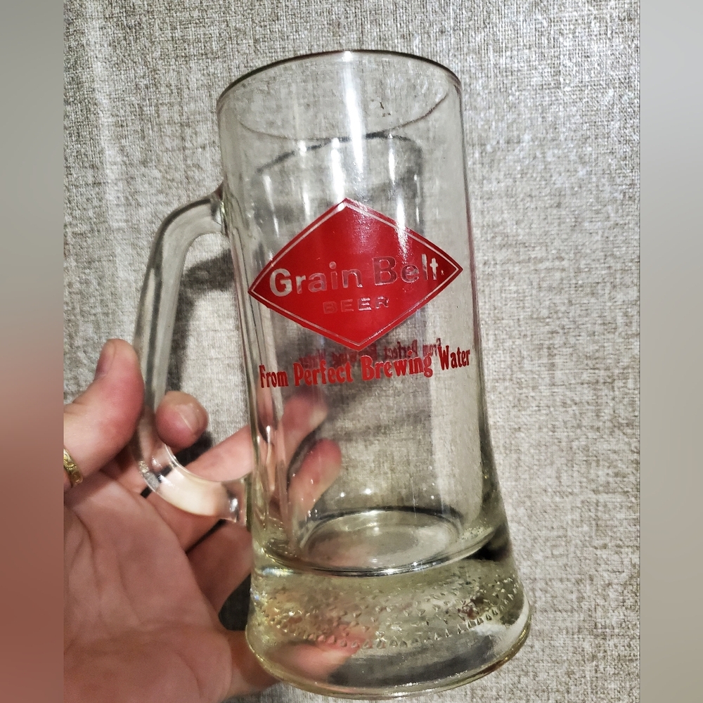 Vintage Grainbelt beer mug